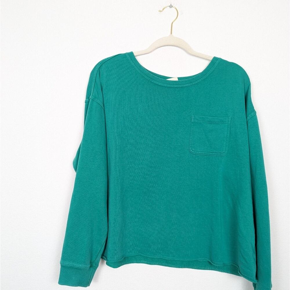 Universal Thread Acacia Leaf Long Sleeve Pocket French Terry Pullover Size XL - Picture 3 of 6